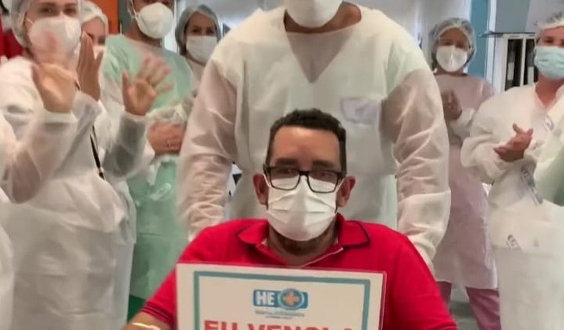 [Vídeo] Em 24 horas, HEA concede alta a 28 pessoas recuperadas da Covid-19