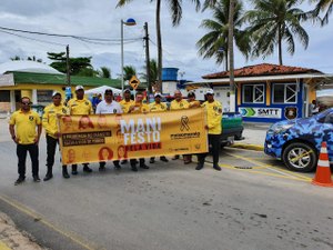 SMTT de Maragogi promove blitz educativa em alusão ao Maio Amarelo