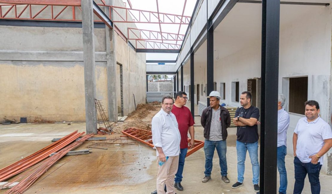 Obras do Conservatório de Música de Arapiraca avançam em nova etapa