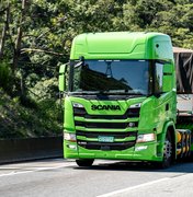 Caminhões movidos a GNV são apresentados por Algás e Scania em evento na Capital alagoana