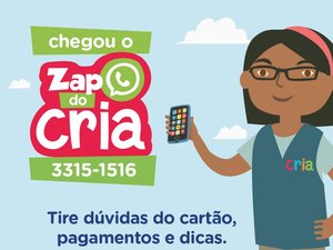 Zap do CRIA chega para levar informações da primeira infância