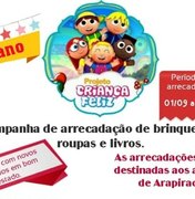 Projeto arrecada doações para abrigos infantis em Arapiraca