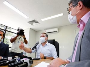 Governador anuncia abertura de mais 70 leitos de UTI para Covid-19 em Alagoas