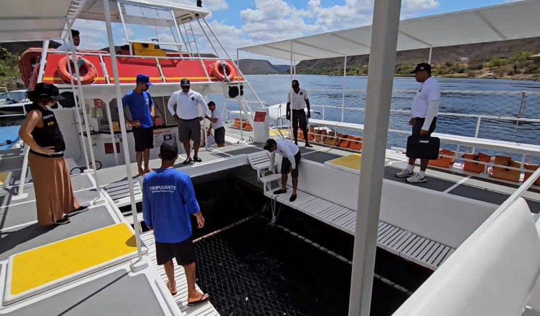 FPI 2023: 190 abordagens em transportes aquáticos foram realizadas na primeira semana