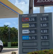 Preço da gasolina em Maragogi supera Porto Calvo e Japaratinga