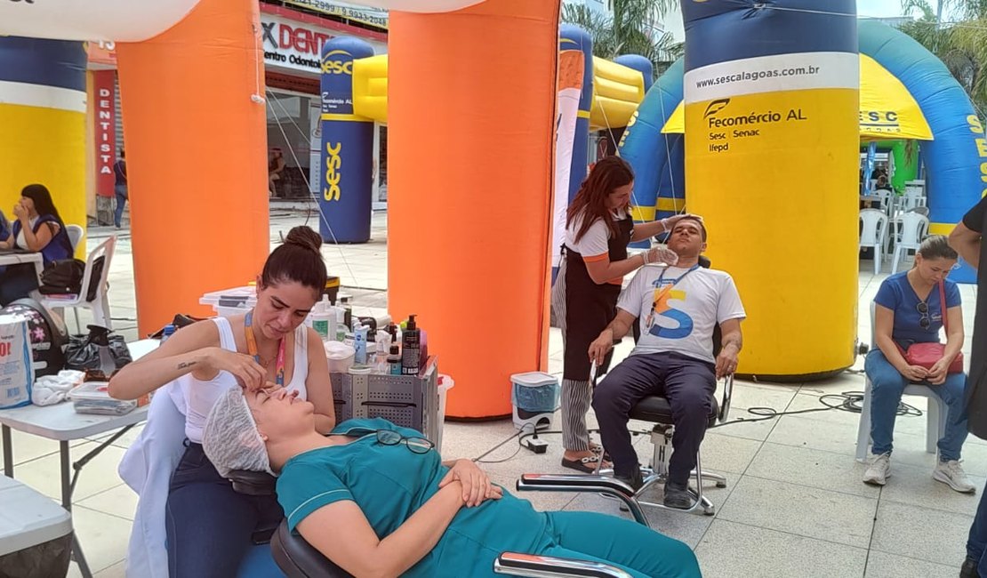 Mutirão reúne mais de 40 serviços gratuitos no Centro de Arapiraca