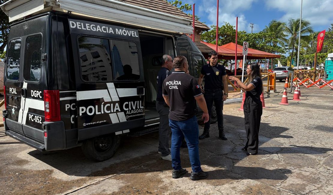 Delegacia móvel vai reforçar a segurança durante o período carnavalesco em Maceió