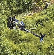 Helicóptero cai em Campina Grande com quatro pessoas a bordo