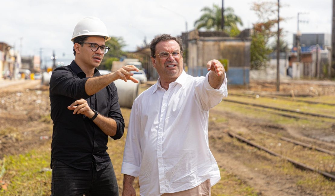 Prefeitura de Arapiraca inicia a 7ª etapa da Ciclovia do Trabalhador na antiga estação ferroviária