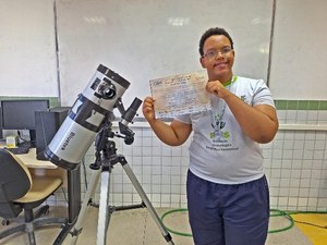 Aluno do Ifal Maragogi ganha prata em Olimpíada de Astronomia