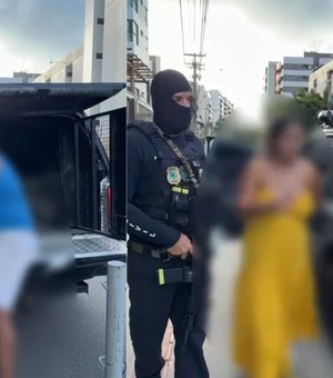 [Vídeo] Casal acusado de tráfico de drogas e associação criminosa é preso em Alagoas