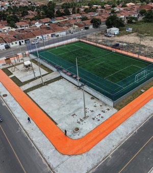 Com obras quase 100% finalizadas, Primeiro Centro Esportivo Comunitário de Delmiro Gouveia será inaugurado nos próximos dias