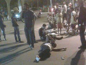 Carro na contramão provoca acidente em Arapiraca