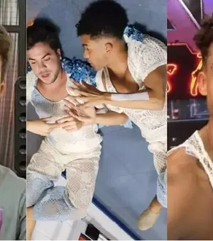 Influenciador alagoano é flagrado aos beijos com ator da novela Vale Tudo