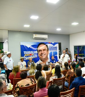 Prefeito Luciano recebe apoio de 50 associações comunitárias de Arapiraca