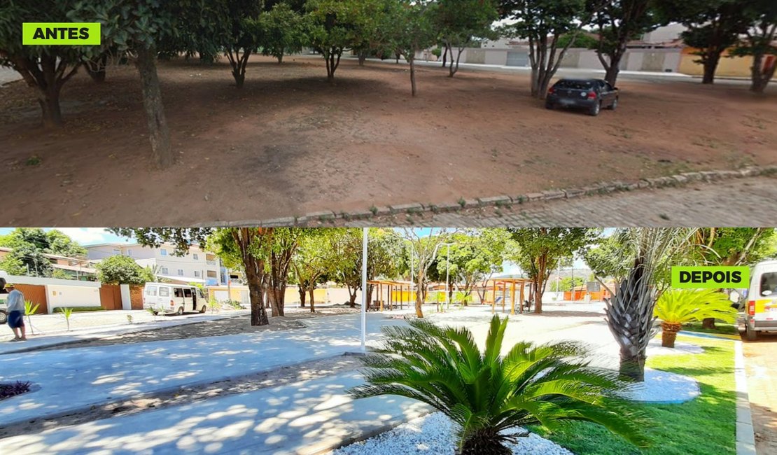 Prefeitura de Palmeira inaugura nova Praça Dr. Valdomiro Mota na próxima segunda (29)