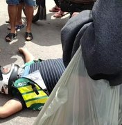 Morre mototaxista após ser baleado na Praça das Cacimbas em Arapiraca