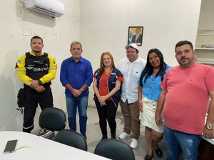 Detran e SMTT realizam atividade educativa nas ruas de Palmeira