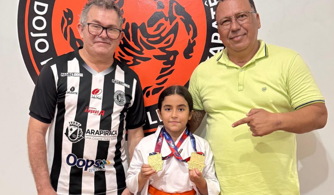 Arapiraquense Vitória é campeã na Copa Alagoana de Karatê Interestilos 2026