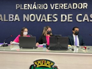 Dia da Mulher: sessão na Câmara Municipal de Maceió é comandada por mulheres