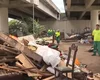Polícia desmonta ‘cracolândia’ e prende suspeitos no viaduto da antigada PRF