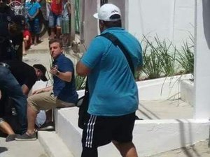 Mulher tenta se matar na frente do apresentador Luciano Huck durante gravação