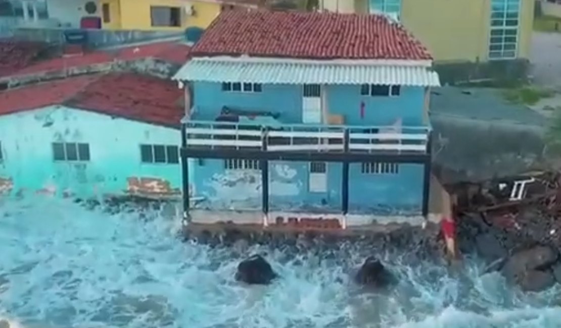 Marechal Deodoro decreta calamidade pública devido ao avanço do mar