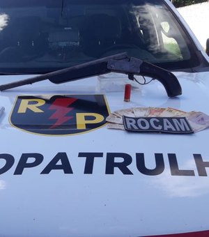 Vigilante de “boca de fumo” é preso pela Polícia Militar