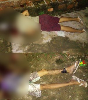 Dois jovens, de 17 e 20 anos, são assassinados em grota de Maceió