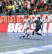 CRB e Traipu empata com Apodi no 1º jogo das oitavas de final do Campeonato Brasileiro de Futsal