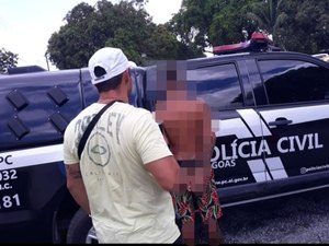Polícia Civil prende suspeito de matar homem por ciúmes em Maceió