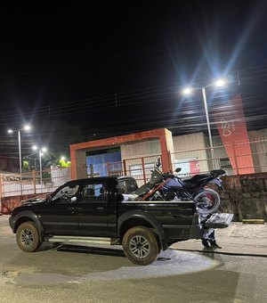 Moto roubada é encontrada menos de uma hora após crime em Messias