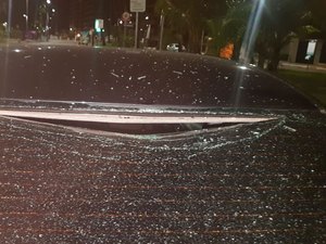 [Vídeo] Constantes quedas de cocos assustam pessoas na Orla de Maceió