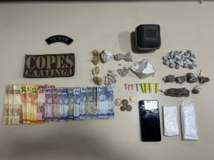 Homem é preso por tráfico de drogas em Cacimbinhas após denúncia anônima