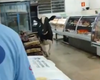 Boi invade supermercado, corre atrás de açougueiro e causa tumulto em MG