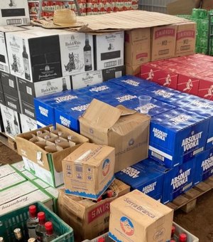 Em Arapiraca, ação da Sefaz retém mercadorias avaliadas em mais de R$ 1 milhão em show privado