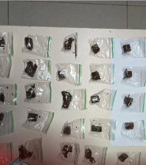 Polícia prende traficante com drogas em Maragogi