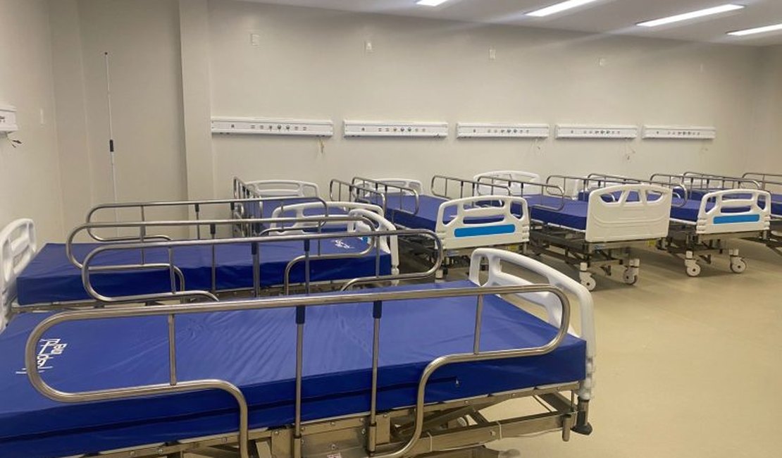 Hospital Regional de Palmeira dos Índios conta com 10 leitos de UTI e 150 de enfermaria para adultos e crianças