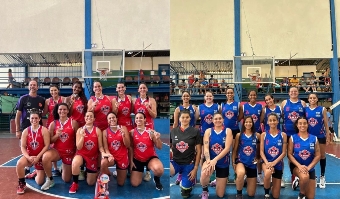 Força do Master: Competição Adulto de Basquete tem equipes do Master no pódio