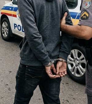 Jovem é preso por estupro em Arapiraca após menor apresentar hemorragia