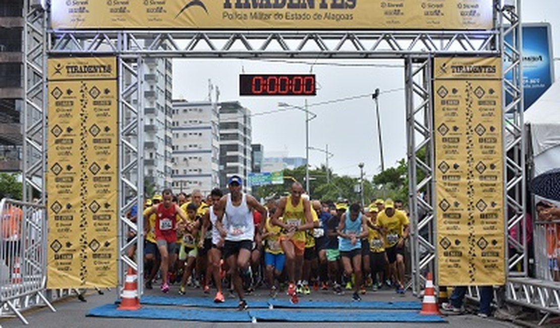 Polícia Militar de Alagoas abre inscrições para a 35ª Corrida Tiradentes