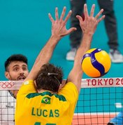 Vôlei masculino: Brasil perde para Argentina e deixa Tóquio sem medalha