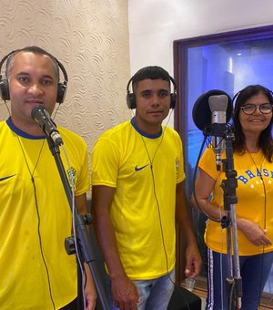 Clipe com frevo 'Brasil Campeão' é lançado por artistas de Santana do Mundaú