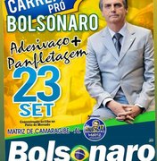 Apoiadores de Bolsonaro preparam carreata em Matriz de Camaragibe
