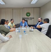 Defensoria Pública se reúne com Município de Maceió para cobrar reajuste no valor e melhorias no aluguel social