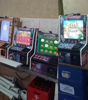 Polícia apreende máquinas caça-níqueis em bar de Palmeira dos Índios