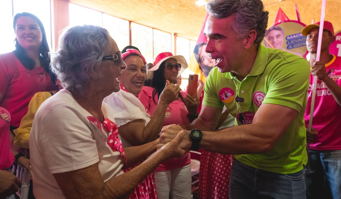 Rafael Brito critica abandono da saúde e promete combate à fome em Maceió