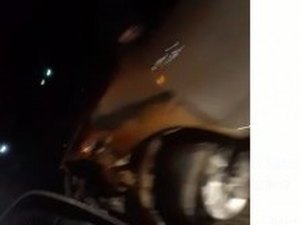 [Vídeo] Colisão frontal envolvendo Toyota Hilux e Fiat Toro é registrada na AL 110 em Arapiraca