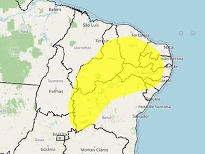 Alerta de baixa umidade atinge 54 municípios de Alagoas neste sábado (26)