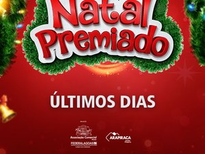 Arapiraca Garden Shopping iniciou nesta quinta-feira (07), a Campanha 'Natal Premiado 2020'